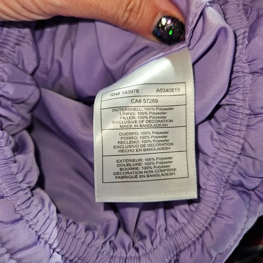 PUMA Puffer Vest Outdoor Girls Size XS 5-6